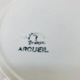 6 Arcueil dinner plates by Badonviller