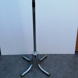 Chrome parrot coat rack, vintage 1970s