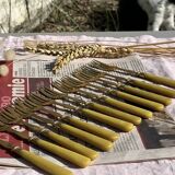 Set of 12 Dessert Cutlery - 1930s - Vintage Dessert Forks