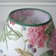 Abat-jour tissu vintage anglais Hortensias