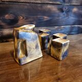 Pitcher and Vallauris glasses