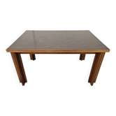 Italian design folding dining table, 1970