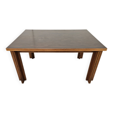 Italian design folding dining table, 1970