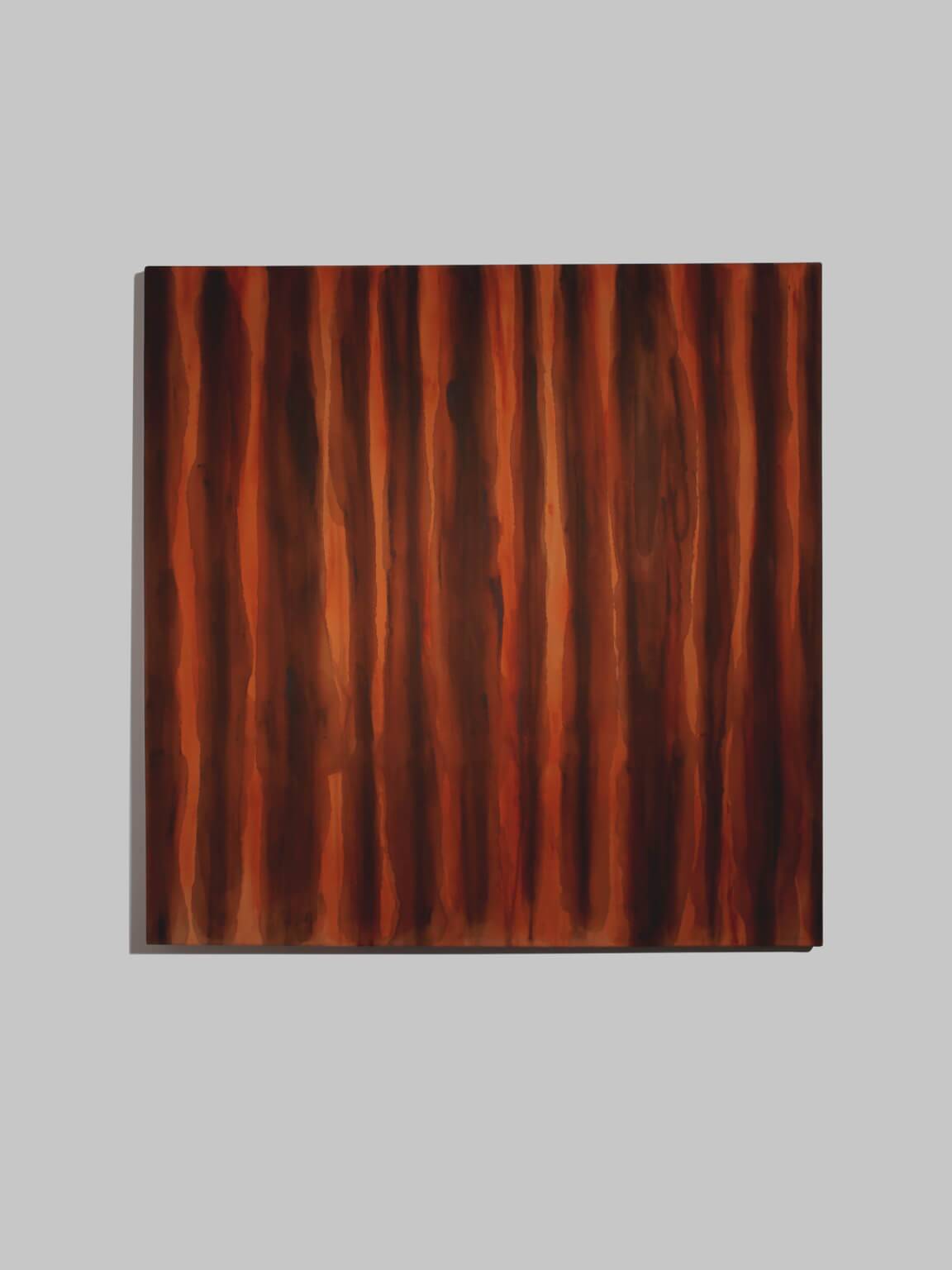 Lignes d'Umbra Organiques, Peinture de l'Auteur I, 80x80cm
