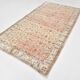 5x9 Bordered Floral Turkish Vintage Area Rug, 159x290Cm