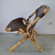 Fauteuil cuir Rohé Noordwolde 1960