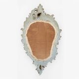 20th Century Belgium gold framed mirror in Louis XV style
