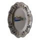 Antique Malicorne earthenware dish by Béatrix Pouplard late 19th century