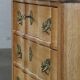 Vintage Mid-Century Danish Oak Baroque/Rococo style Commode