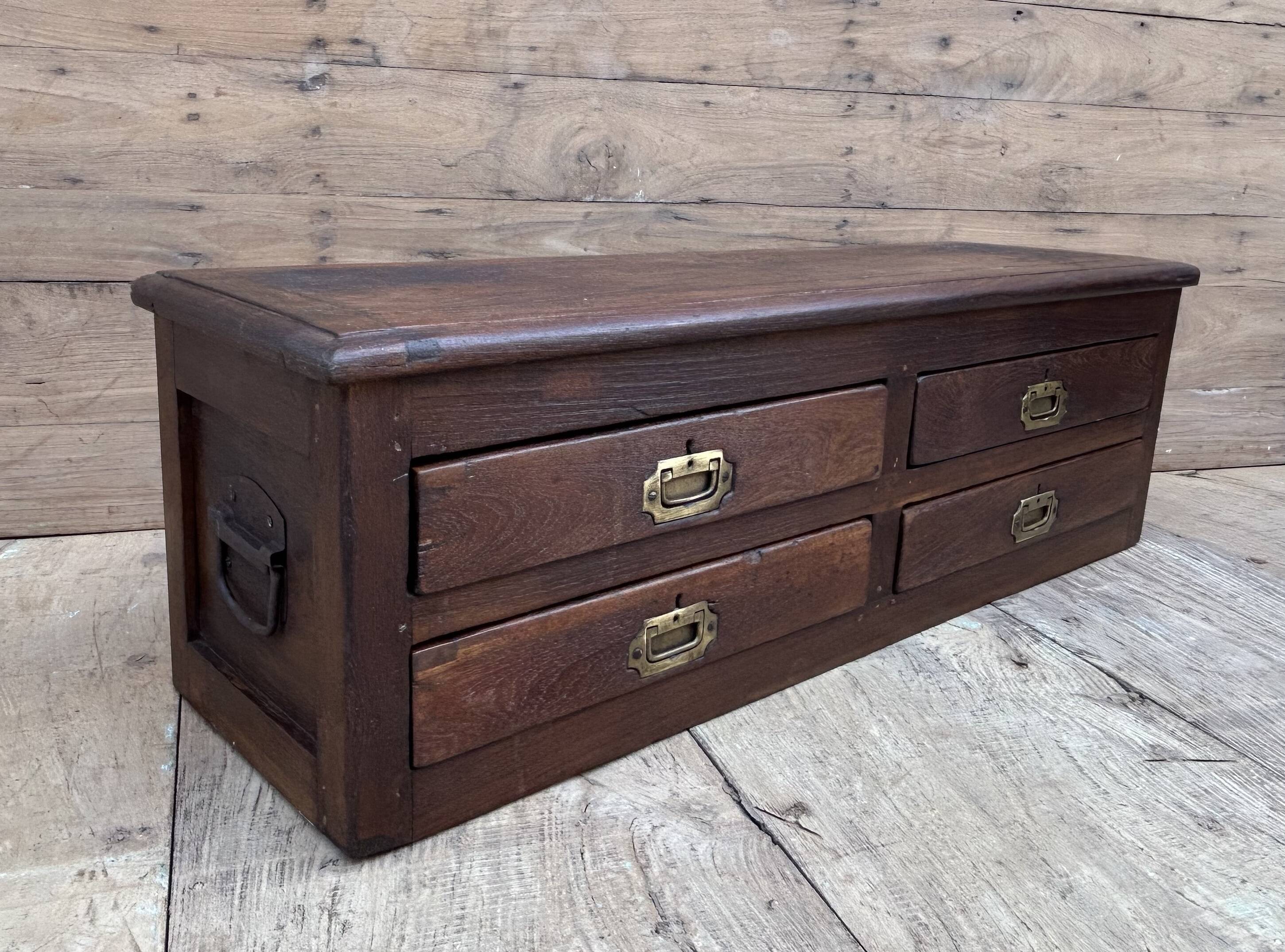 Burmese teak workshop furniture