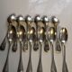 Medallion dessert spoons