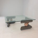 Fossil Stone Coffee Table, 1980s