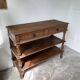 Oak console drapery 1950