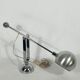 Mid-century Modern Italian chrome counterweight table lamp from 70s