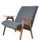 Fauteuil design de J. šmidek, années 1970.