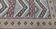 Handmade margoum rug in natural wool