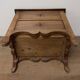 Low walnut cabinet