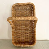 Vintage wicker basket
