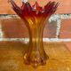 Vase ancien murano sommerso verre soufflé vintage