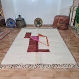 Mrirt handmade wool Berber rug 250 X 150 CM