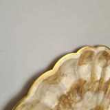 Vintage mother-of-pearl and gold trinket dish – decorative bowl