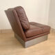 Vintage leather armchair Jacques Charpentier
