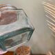 2 glass jars