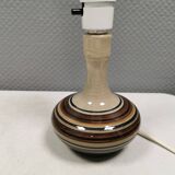 Small ceramic table lamp, Danish from the 1970s-80s.