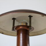 Copper mushroom lamp circa 1940