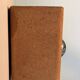Vintage raw clay chamotte wall light, Guy Bareff, France 1970