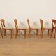 6 chaises de salle à manger | Koefoeds Hornslets | Niels Koefoed | Modèle Peter | Teck