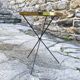 Tripod side table by Mechanical Mirror Works Inc 1950