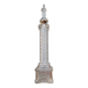 Vendôme column perfume bottle in moulded glass, 19th century.