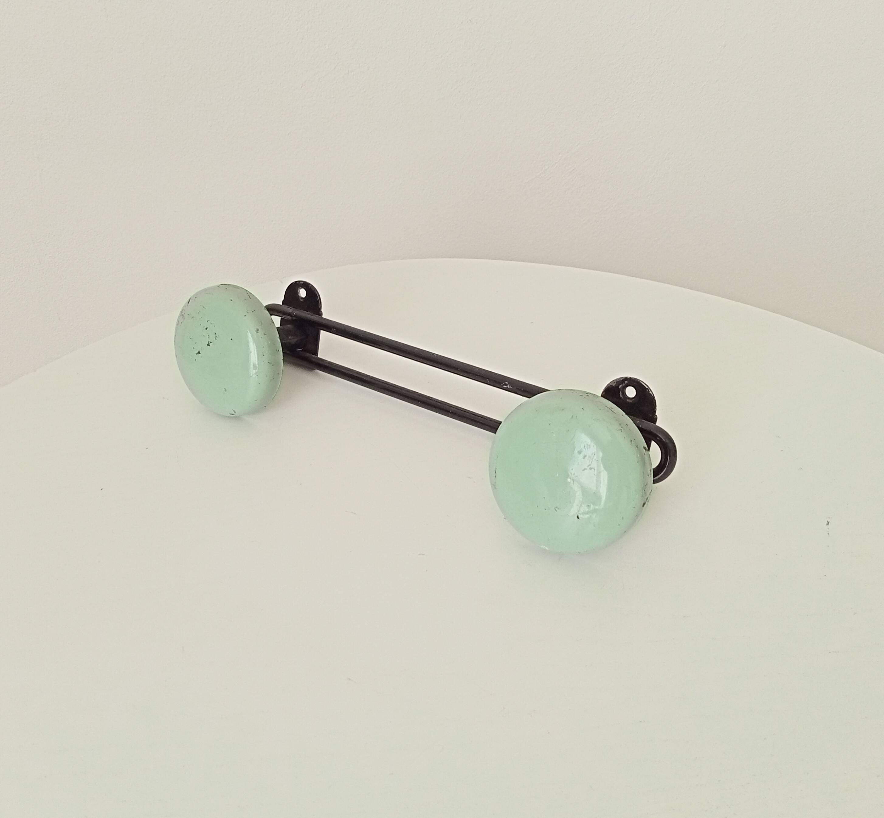 Vintage wall coat rack from the 60s/70s