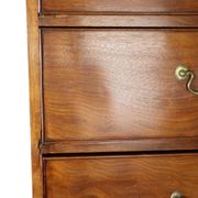 Antique mahogany commode, George III style, 19th century.
