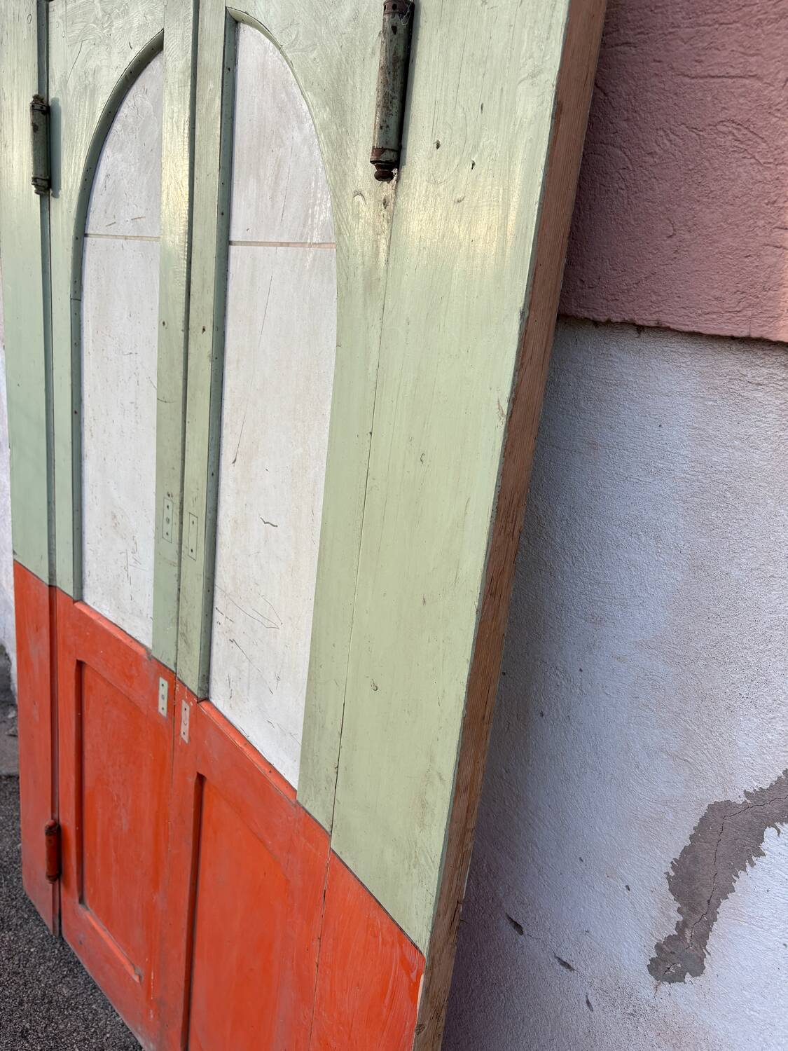 Double door, western hinges