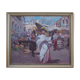Table "Market Scene" by Witman Etelka Vizkeleti (1882-1962) Hungary