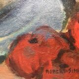 Oil on cardboard by Robert SIMON (1888-1961)