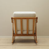 Fauteuil à bascule en chêne, design danois, années 1960, designer: H. Brockmann Petersen, production: Randers Møbelf