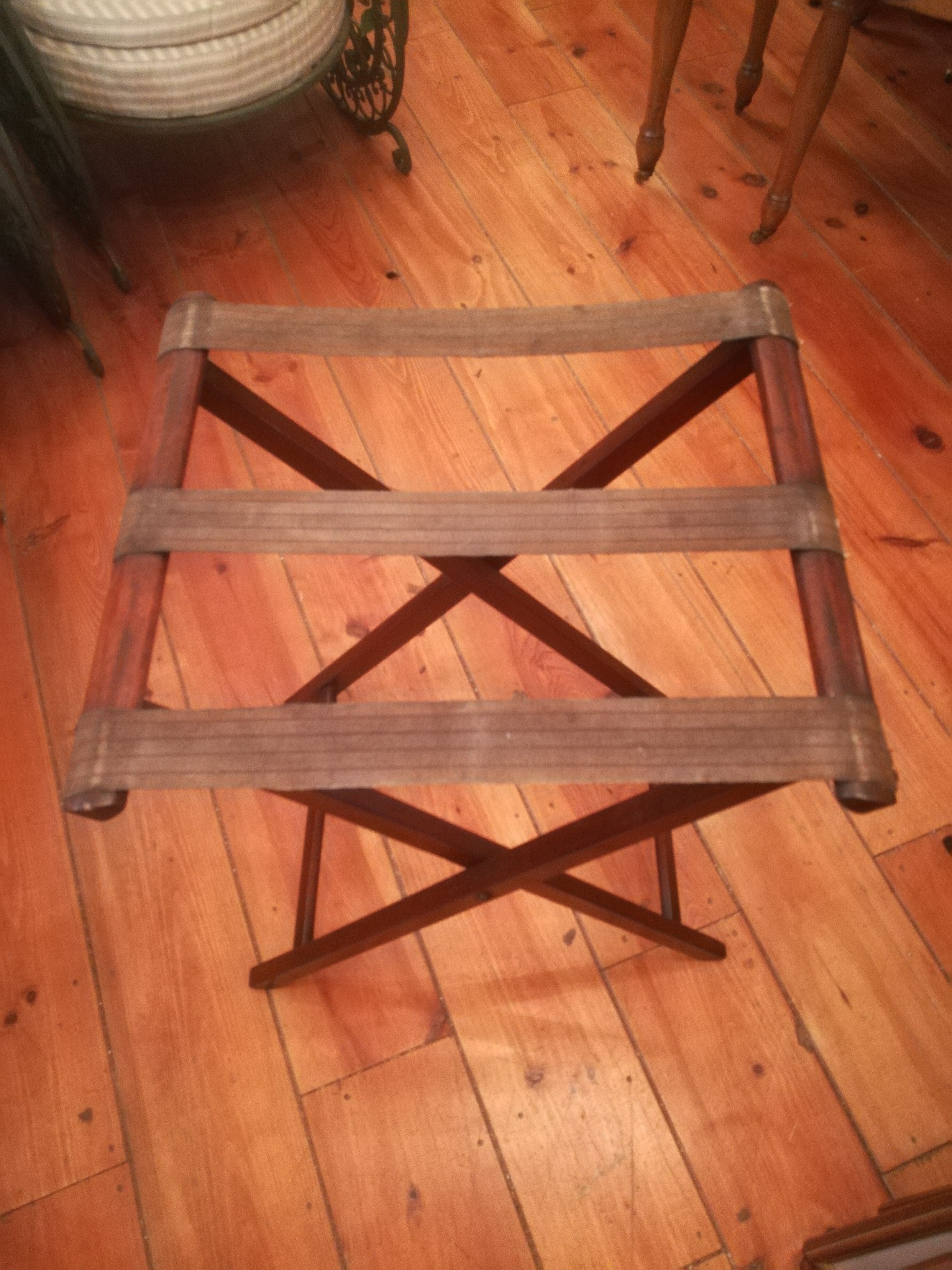 Mahogany butler folding table