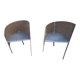 Pair of armchairs Paolo Pallucco & Mireille Rivier circa 1988 Italy