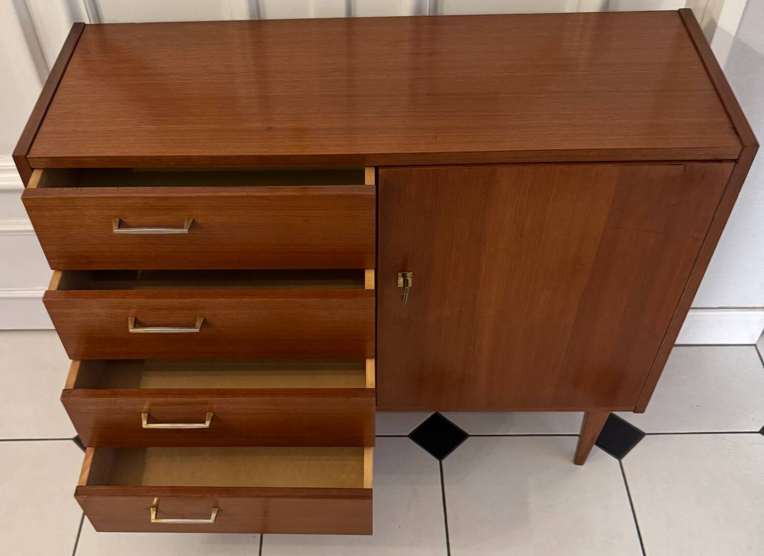 Vintage Scandinavian sideboard