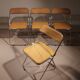 Four ‚Plia‘ Folding Chairs by Giancarlo Piretti for Anonima Castelli