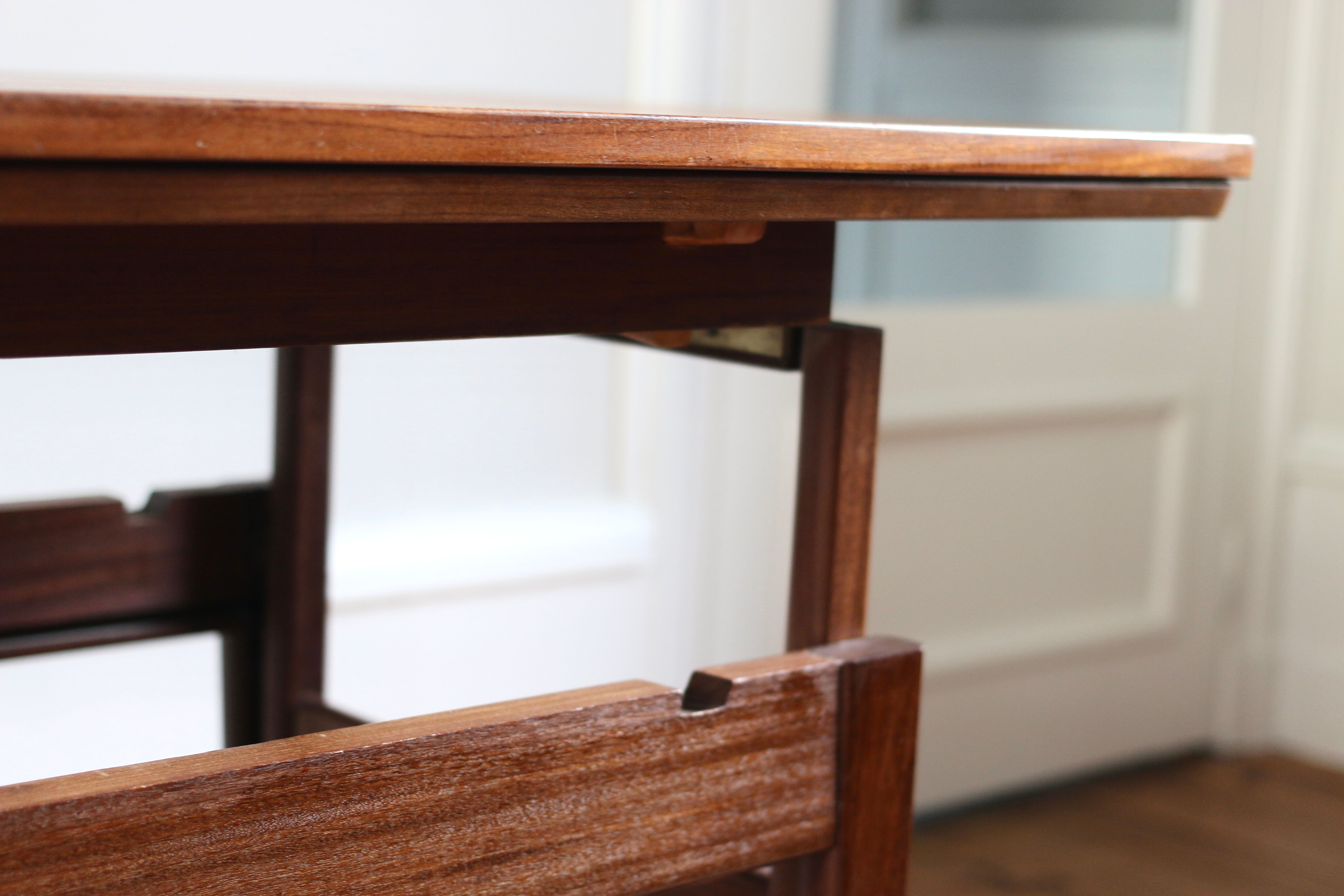 Scandinavian liftable coffee table tea Kai Kristiansen "Elevator"