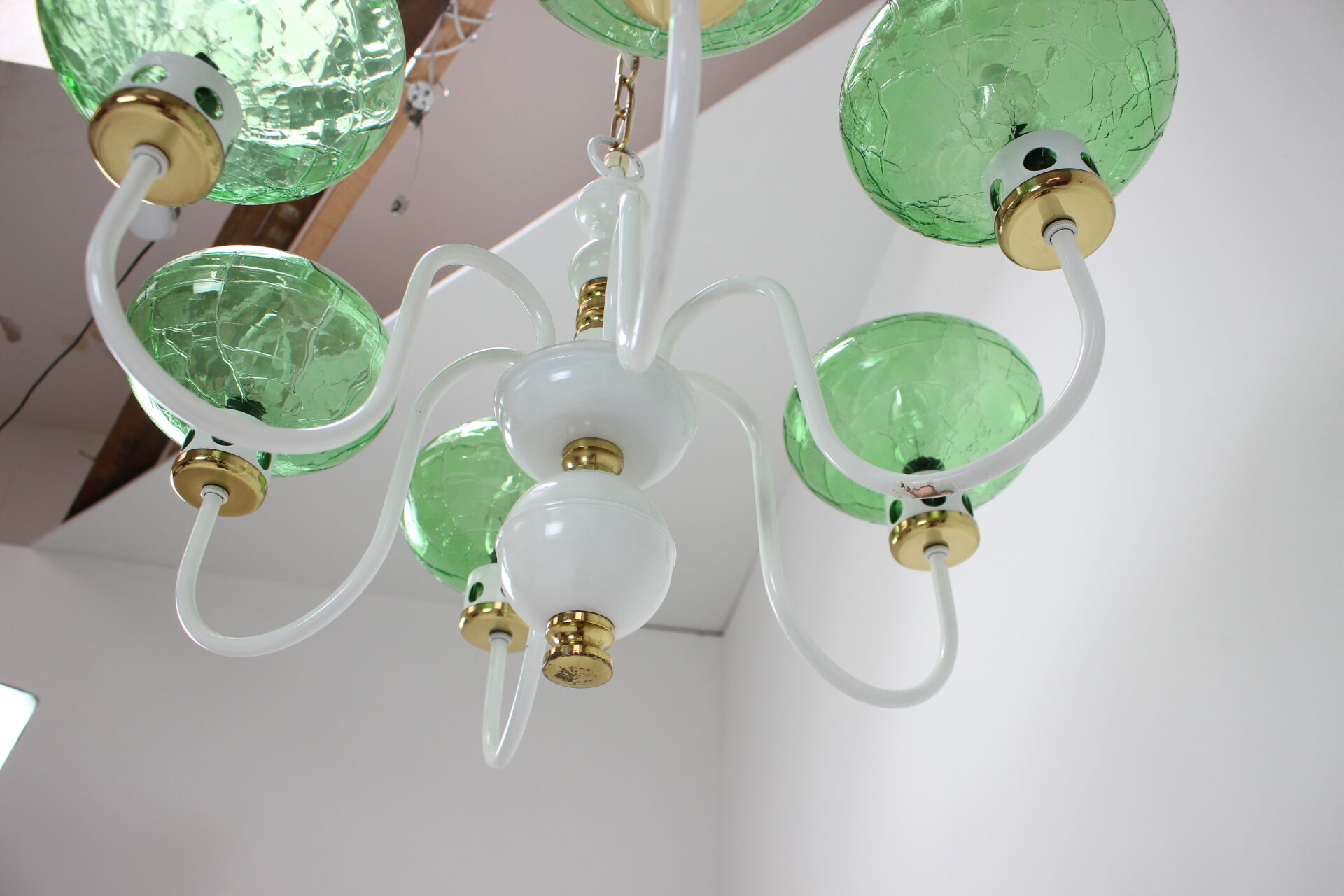 Mid-Century Chandelier by DRUKOV, 1970s