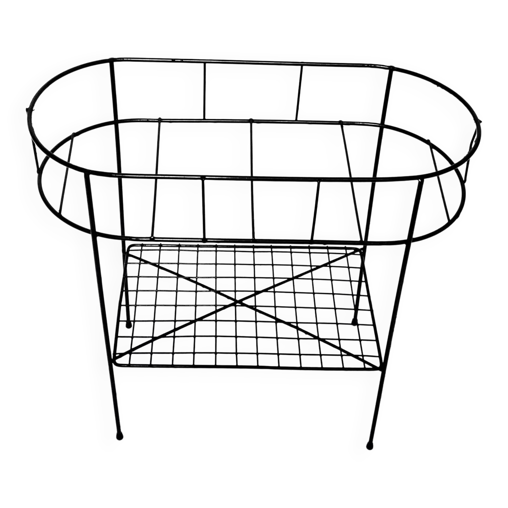 Vintage Flower Table, Planter, IKEA Sweden 1950s