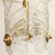 Murano glass ceiling lamp. Italy, 1970s.