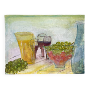 Tableau nature morte - toile