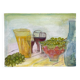Still life painting on canvas