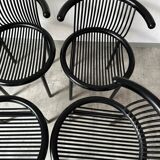 1980s set of 4 “Circo” chairs